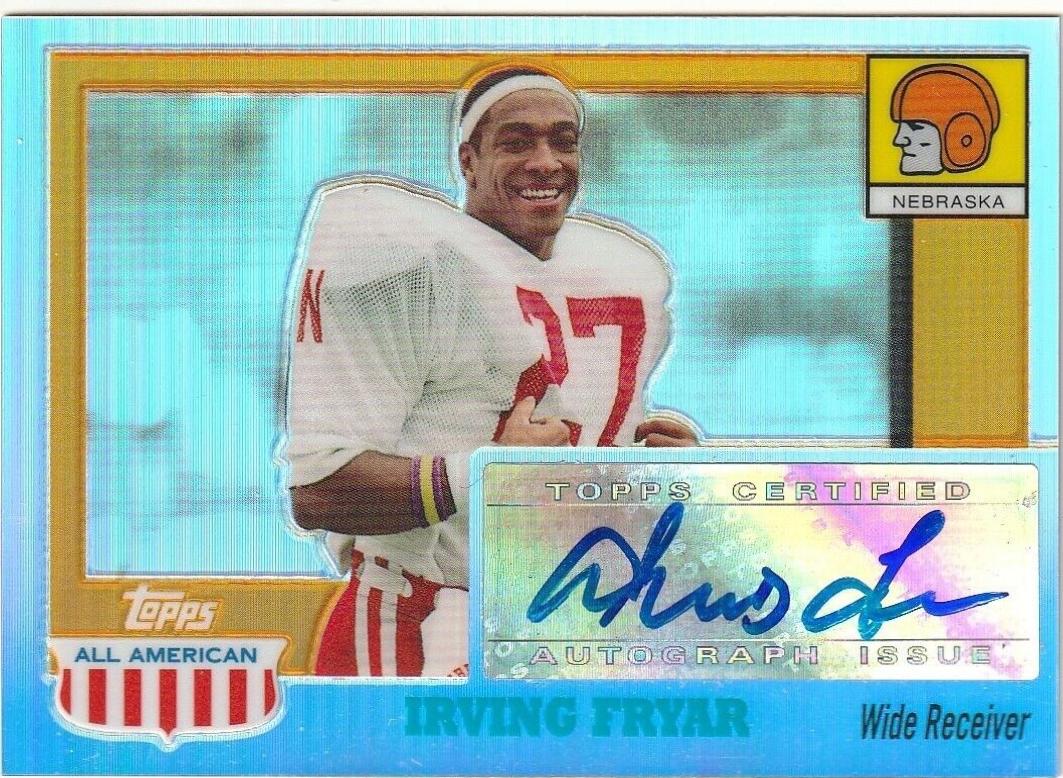Irving Fryar [Chrome Refractor] #A-IR