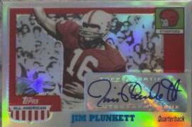 Jim Plunkett [Chrome Refractor] #A-JP