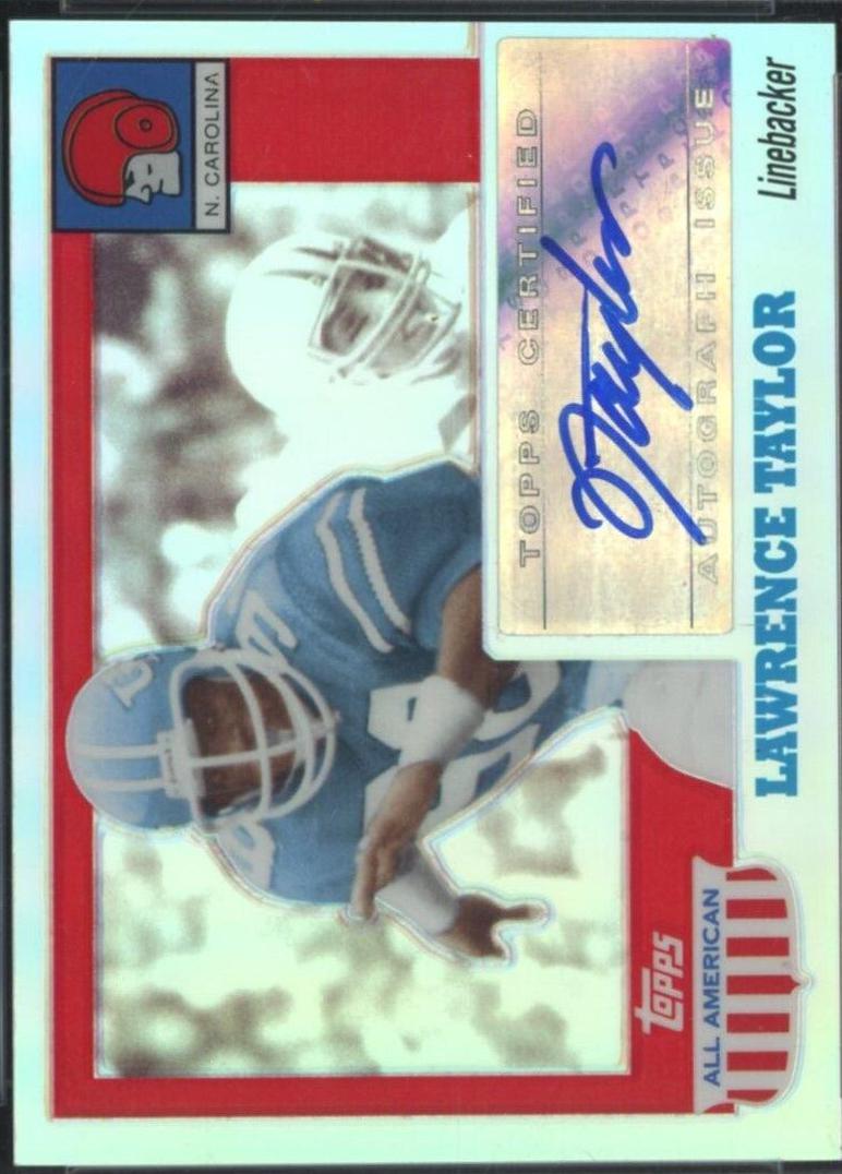 Lawrence Taylor [Chrome Refractor] #A-LT
