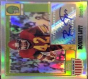 Ronnie Lott [Chrome Refractor] #A-RL