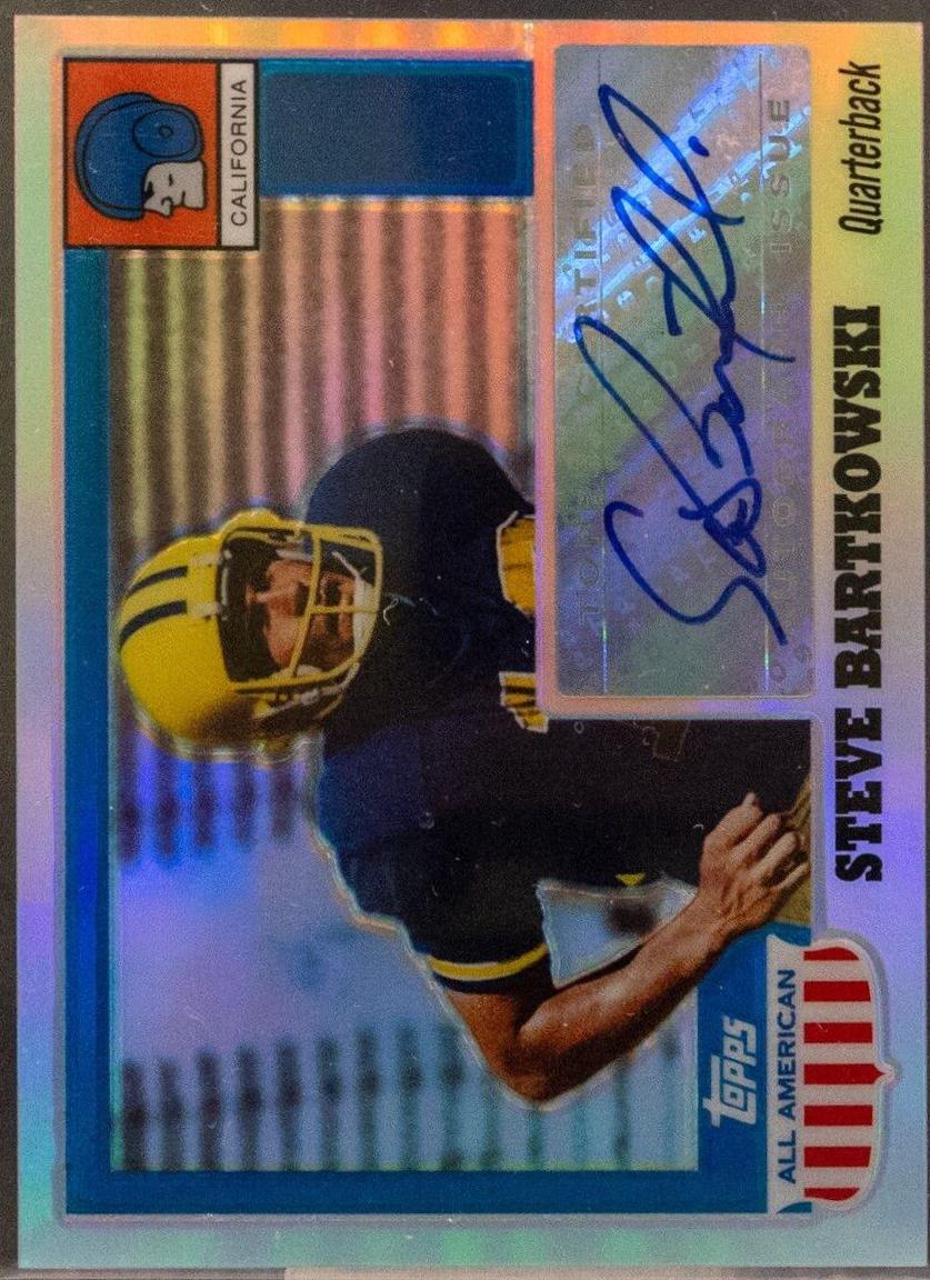 Steve Bartkowski [Chrome Refractor] #A-SB