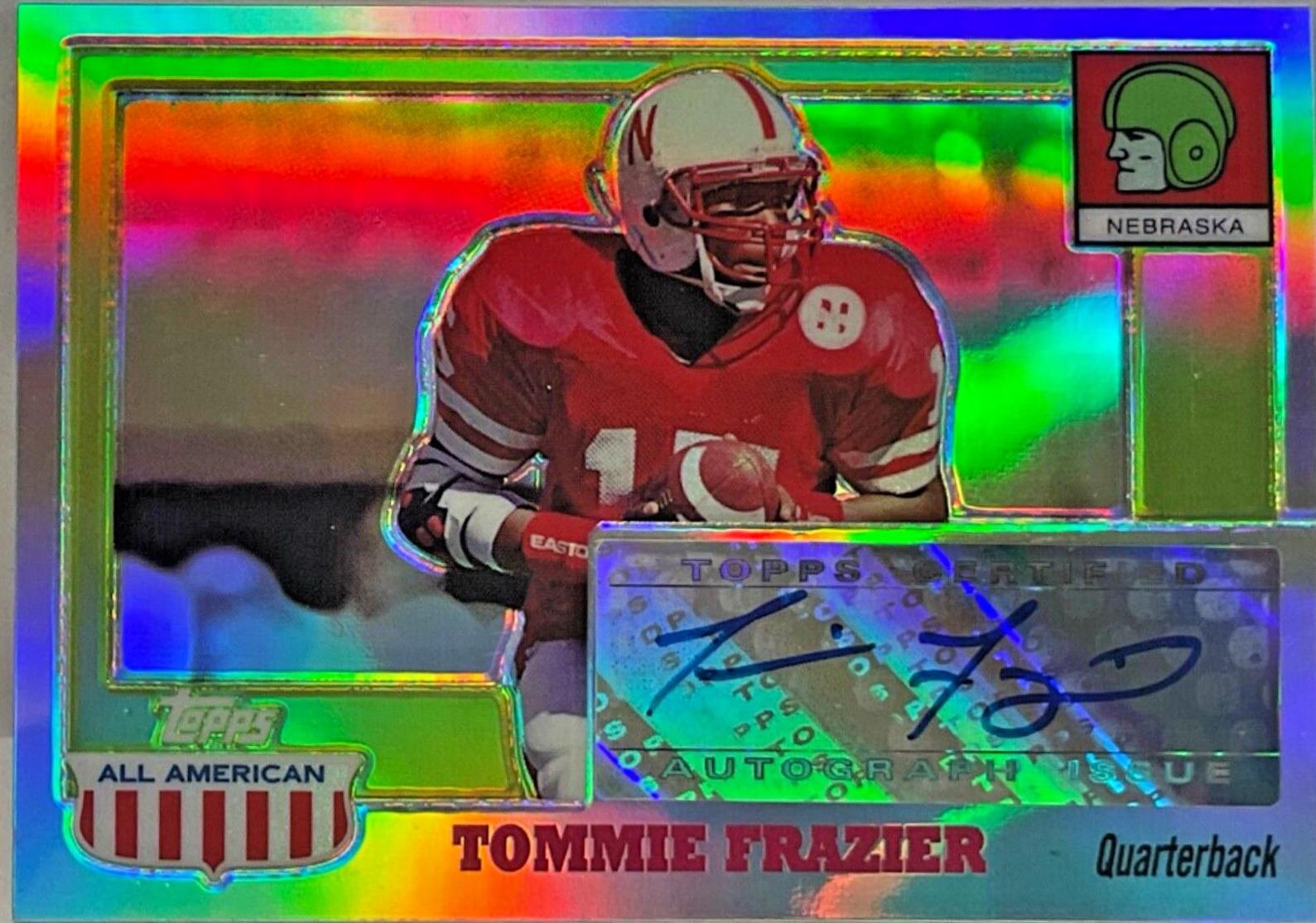 Tommie Frazier [Chrome Refractor] #A-TFR
