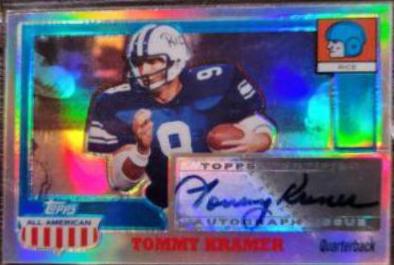 Tommy Kramer [Chrome Refractor] #A-TK