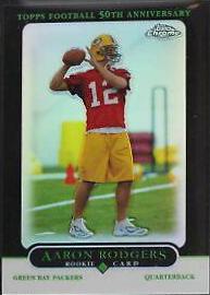 Aaron Rodgers [Black Refractor] #190