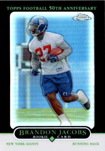 Brandon Jacobs [Black Refractor] #216