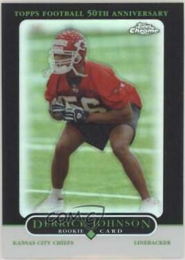 Derrick Johnson [Black Refractor] #218