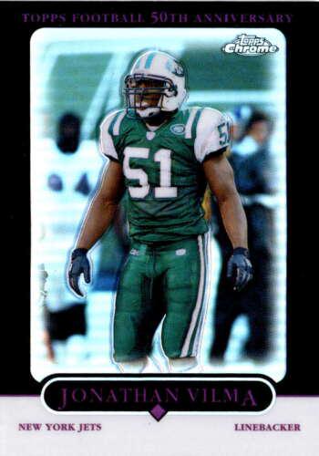 Jonathan Vilma [Black Refractor] #130