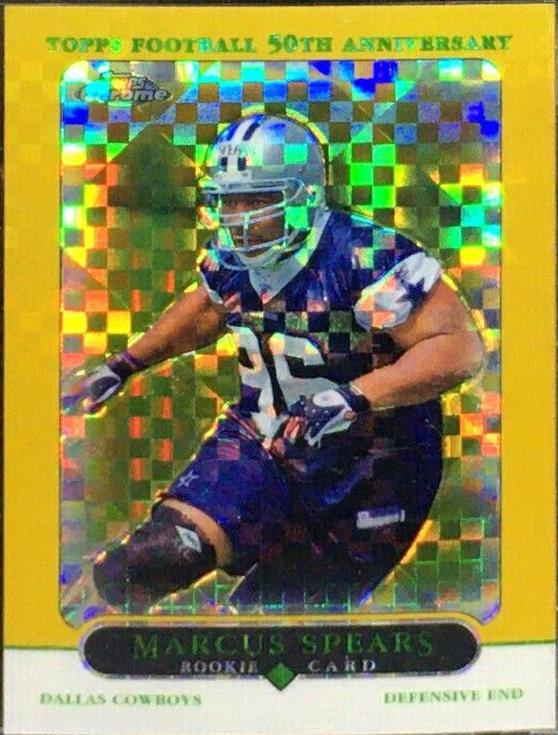 Marcus Spears [Gold Xfractor] #221