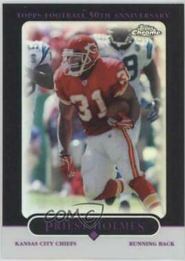 Priest Holmes [Black Refractor] #83