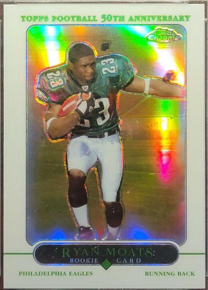 Ryan Moats [50th Anniversary Rookie Refractor] #184