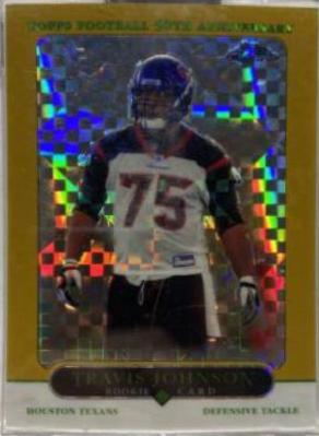 Travis Johnson [Gold Xfractor] #227