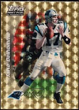 Jake Delhomme [Chrome Black Refractor] #51