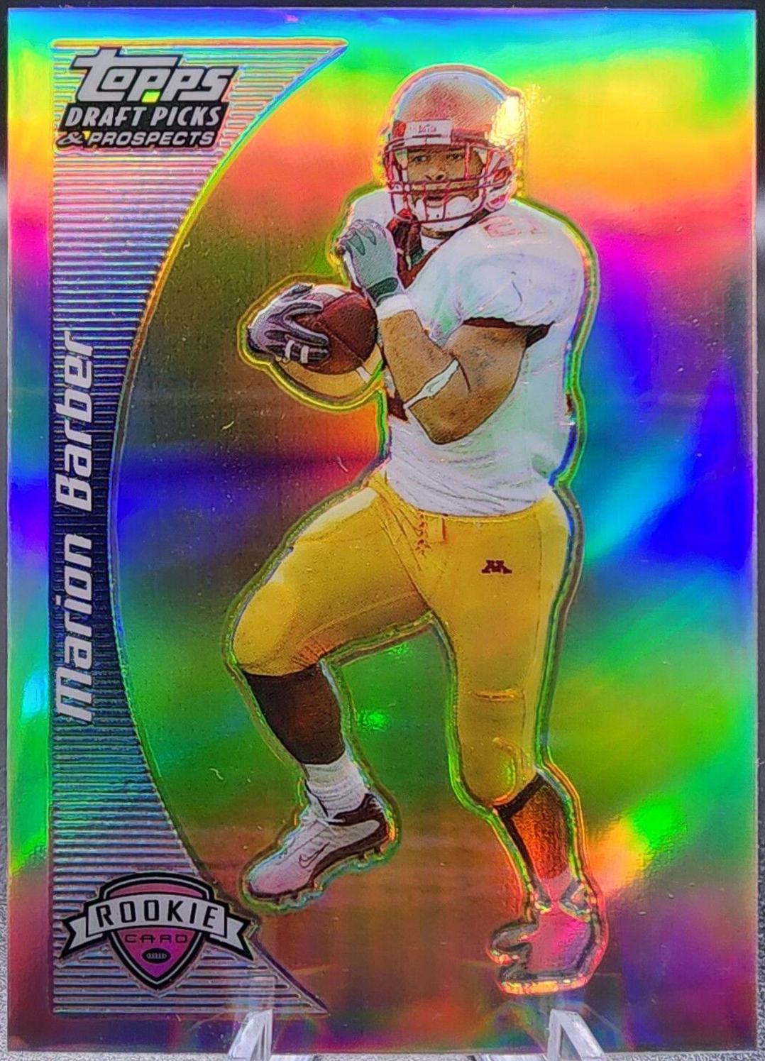 Marion Barber [Chrome Black Refractor] #148