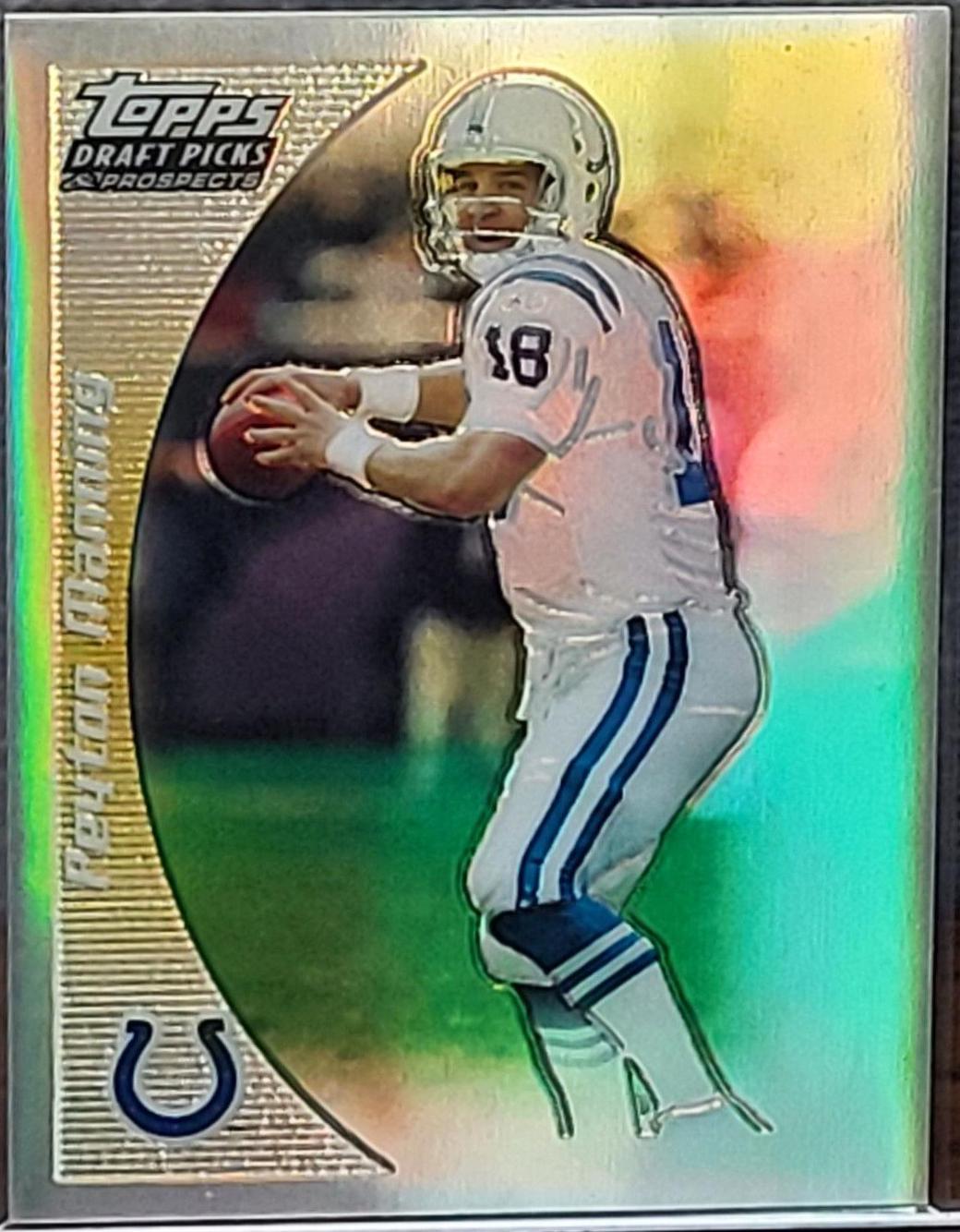 Peyton Manning [Chrome Gold Refractor] #11