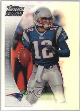 Tom Brady [Chrome Black Refractor] #45