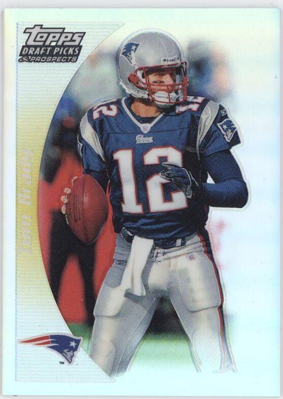 Tom Brady [Chrome Gold Refractor] #45