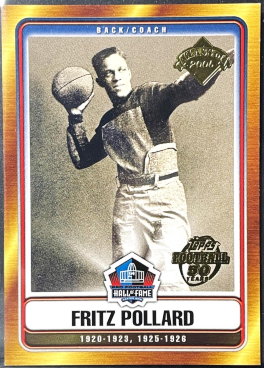 Fritz Pollard #HOF-FP