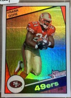 Frank Gore [Foil Rainbow] #THC6