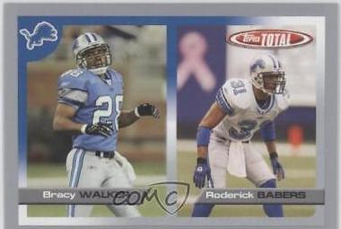 Roderick Babers, Bracy Walker [Silver] #99