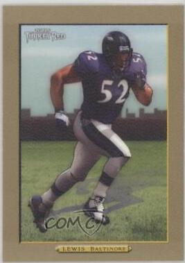 Ray Lewis [Gold Ad Back] #4