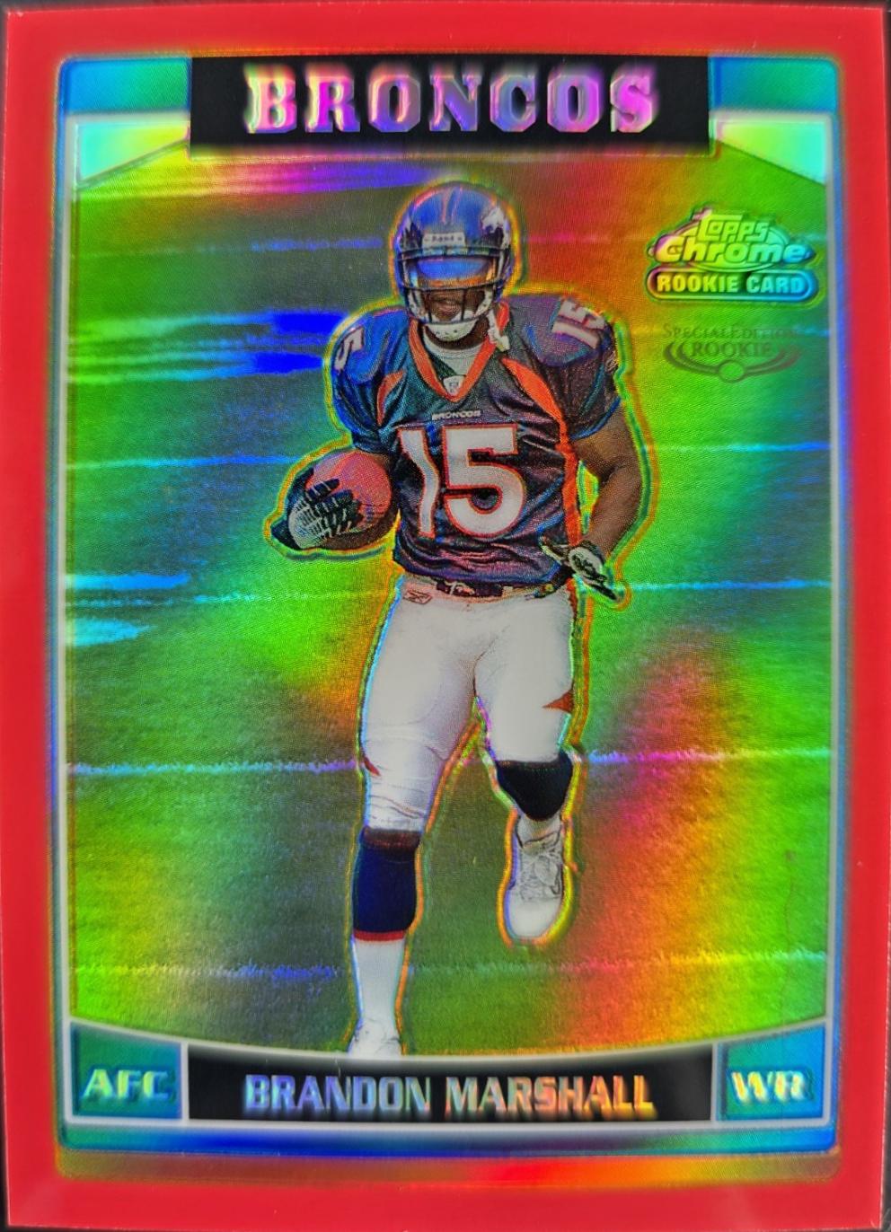Brandon Marshall [Red Refractor] #263
