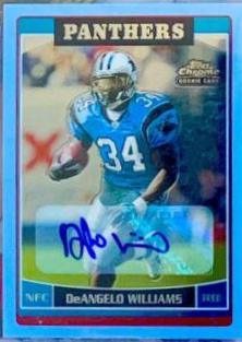 DeAngelo Williams [Autograph Blue] #228