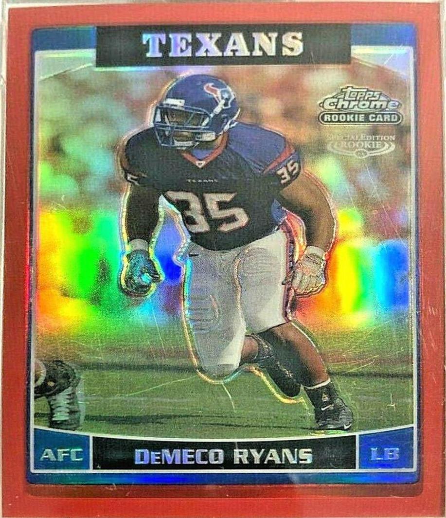 DeMeco Ryans [Red Refractor] #188