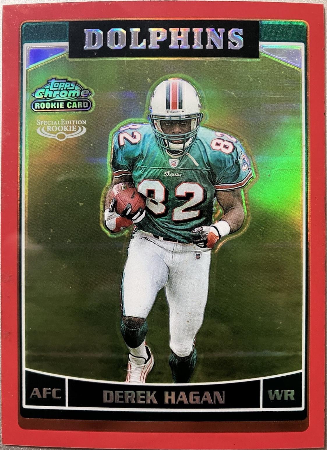 Derek Hagan [Special Edition Red Refractor] #175