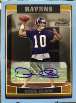 Drew Olson [Autograph Blue] #264