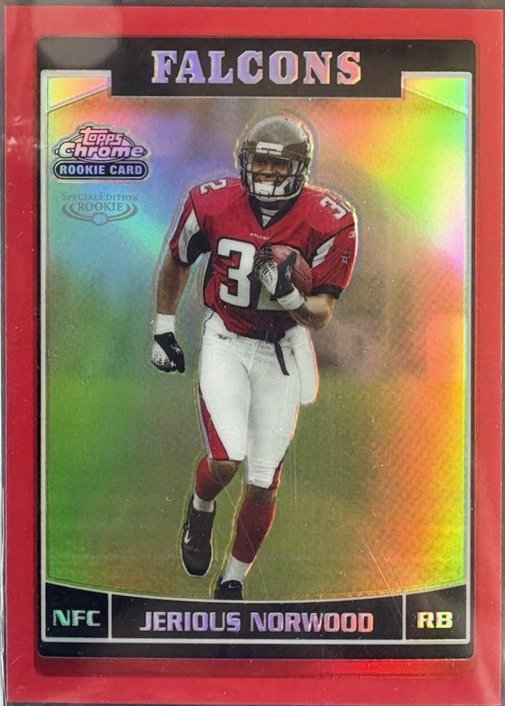 Jerious Norwood [Red Refractor] #241
