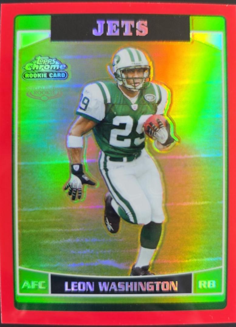 Leon Washington [Red Refractor] #238