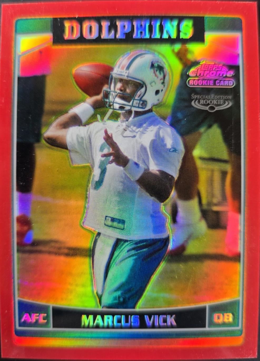 Marcus Vick [Red Refractor] #218