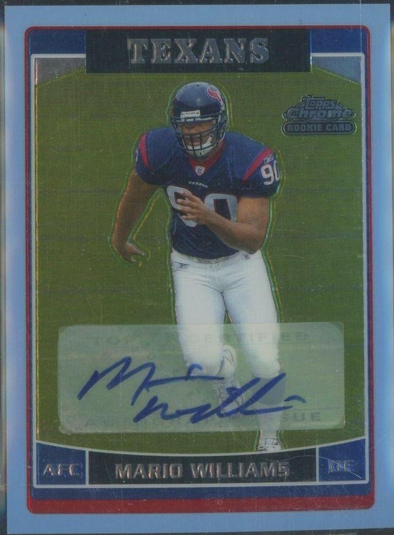 Mario Williams [Autograph Blue] #256