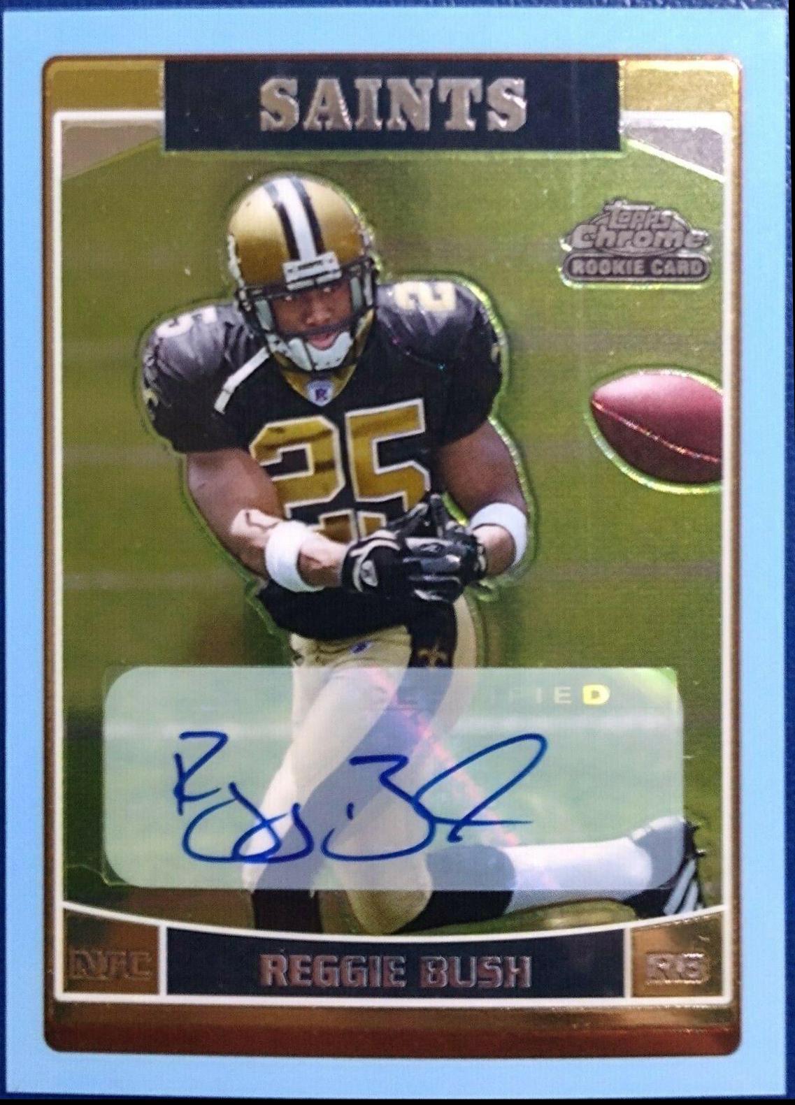 Reggie Bush [Autograph Blue] #221