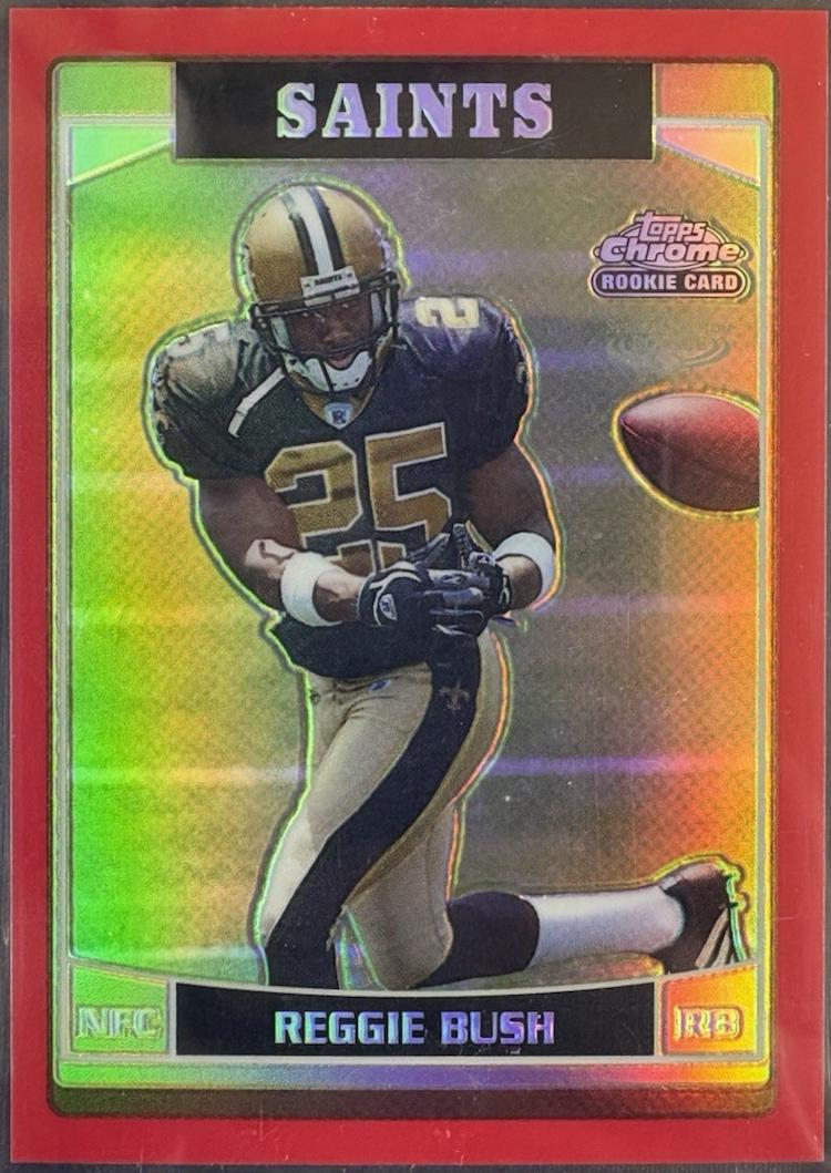 Reggie Bush [Red Refractor] #221