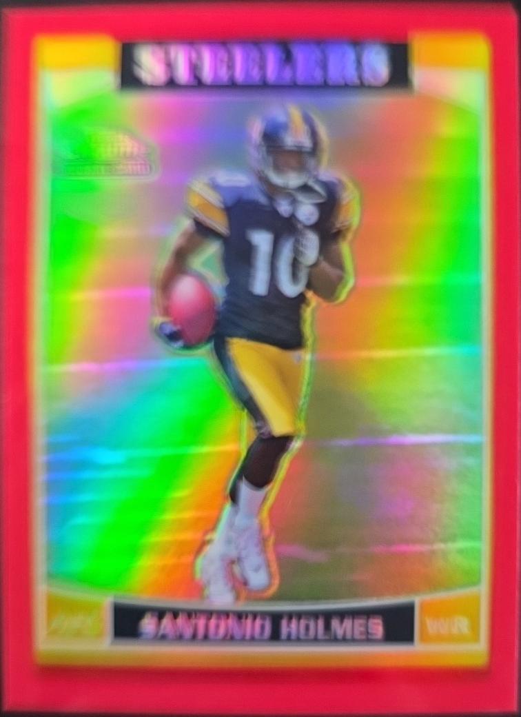Santonio Holmes [Red Refractor] #244
