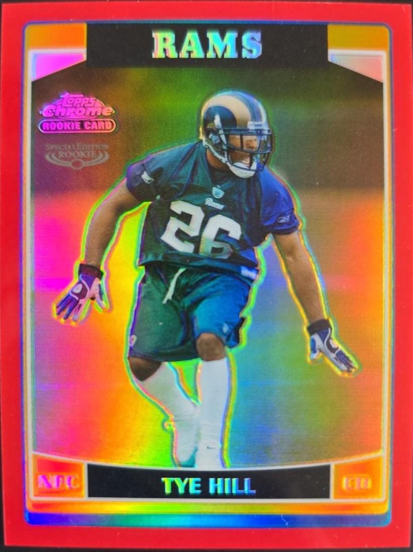 Tye Hill [Red Refractor] #186