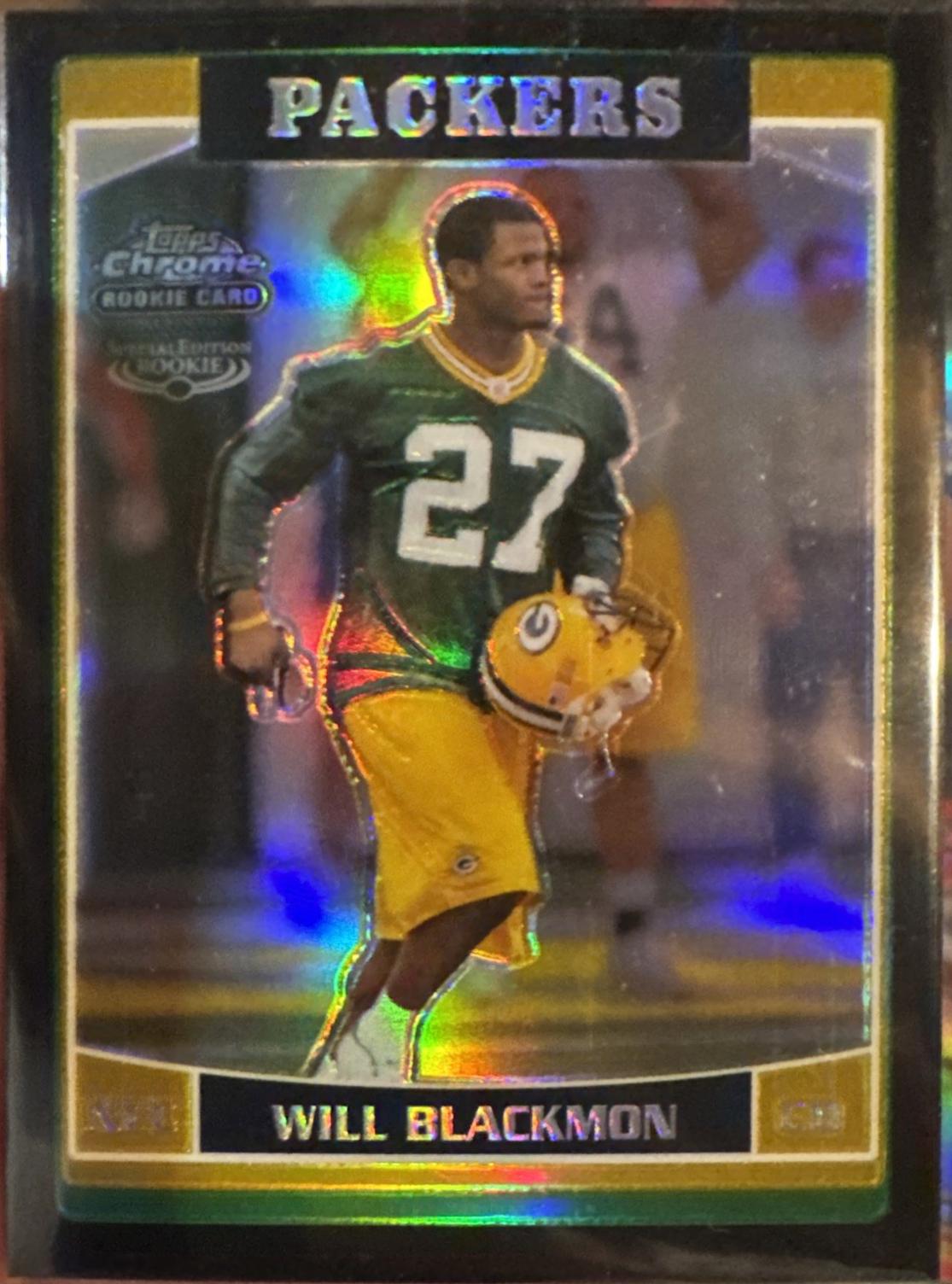 Will Blackmon [Special Edition Black Refractor] #239