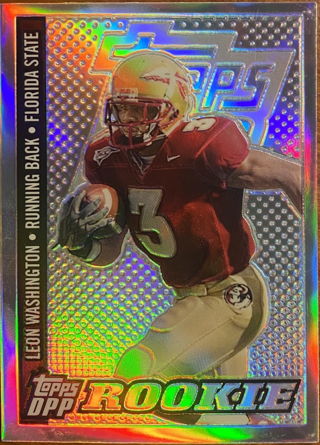 Leon Washington [Chrome Refractor] #118