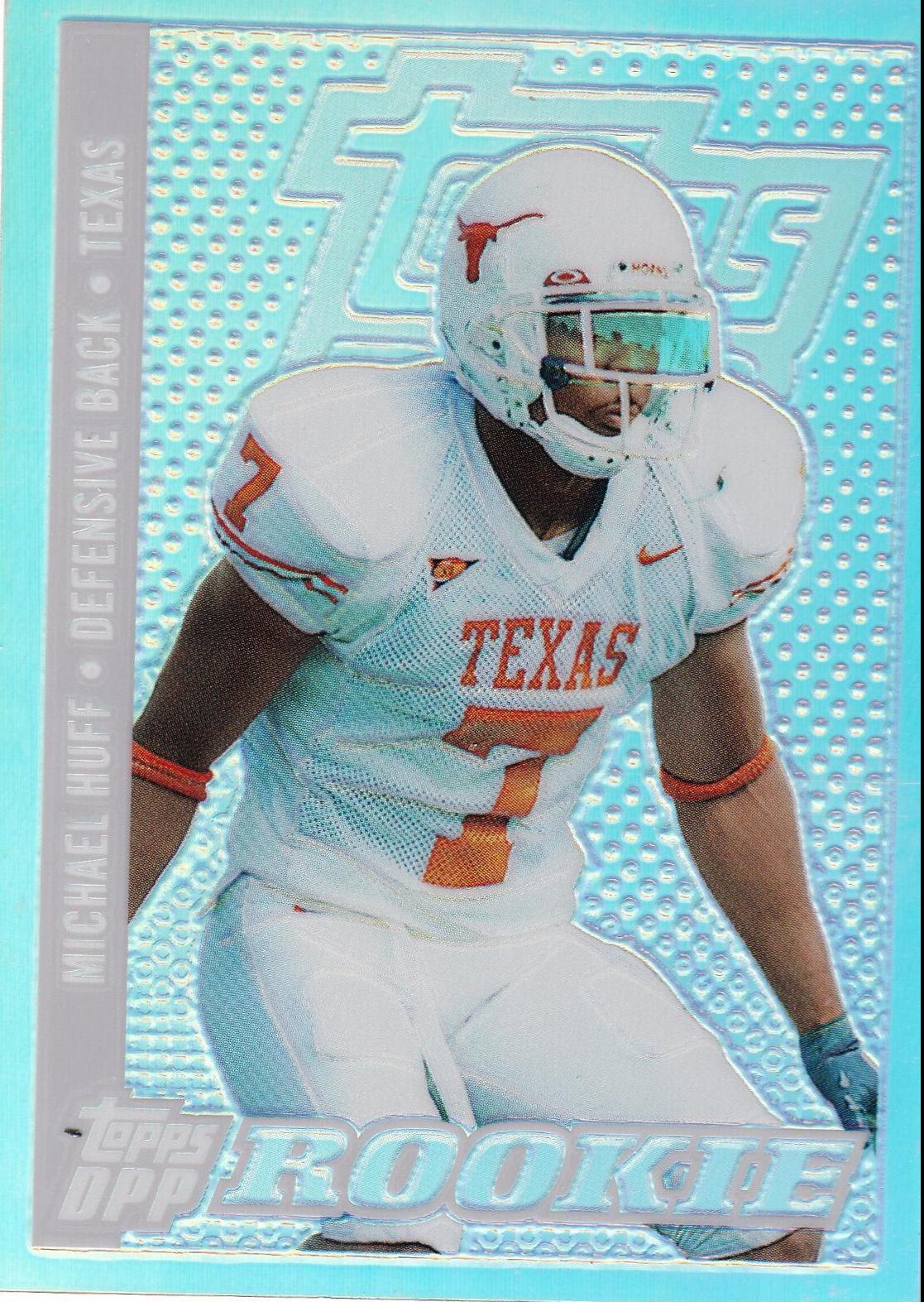 Michael Huff [Chrome Silver Refractor] #124