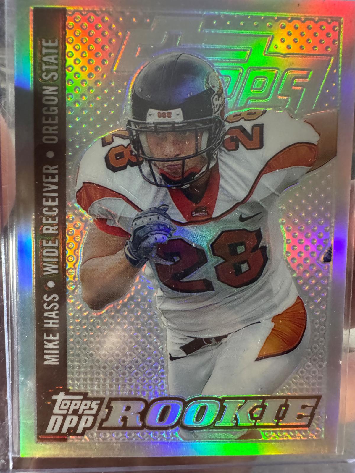 Mike Hass [Chrome Bronze Refractor] #126
