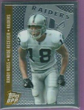 Randy Moss [Chrome Gold] #99