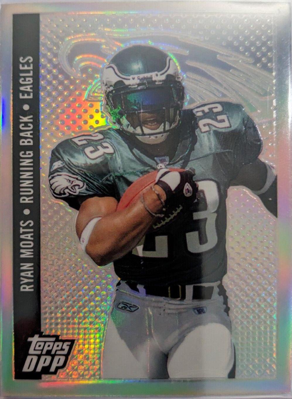 Ryan Moats [Chrome Black Refractor] #98