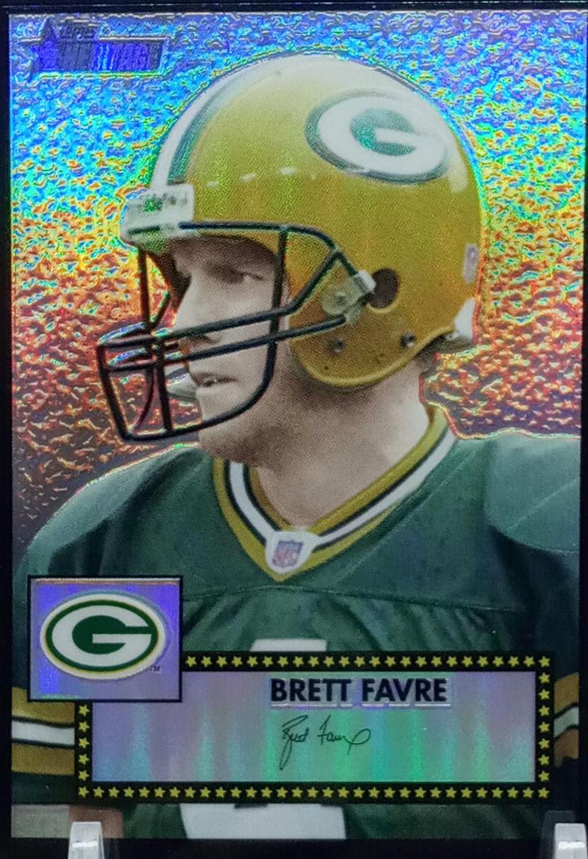 Brett Favre [Black Refractor] #THC67