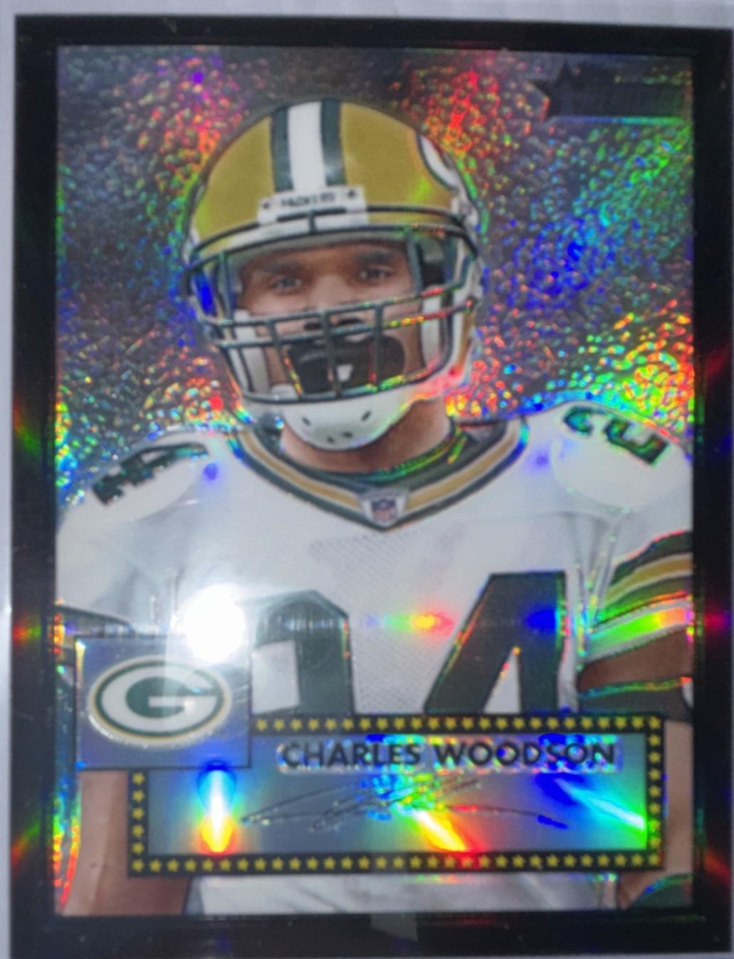 Charles Woodson [Black Refractor] #THC78