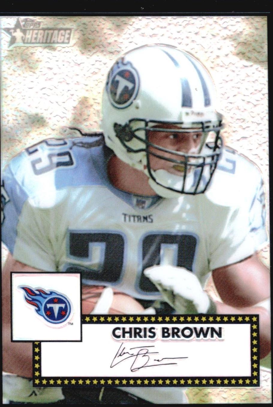 Chris Brown [Black Refractor] #THC39