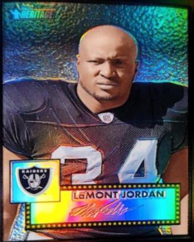 LaMont Jordan [Black Refractor] #THC12