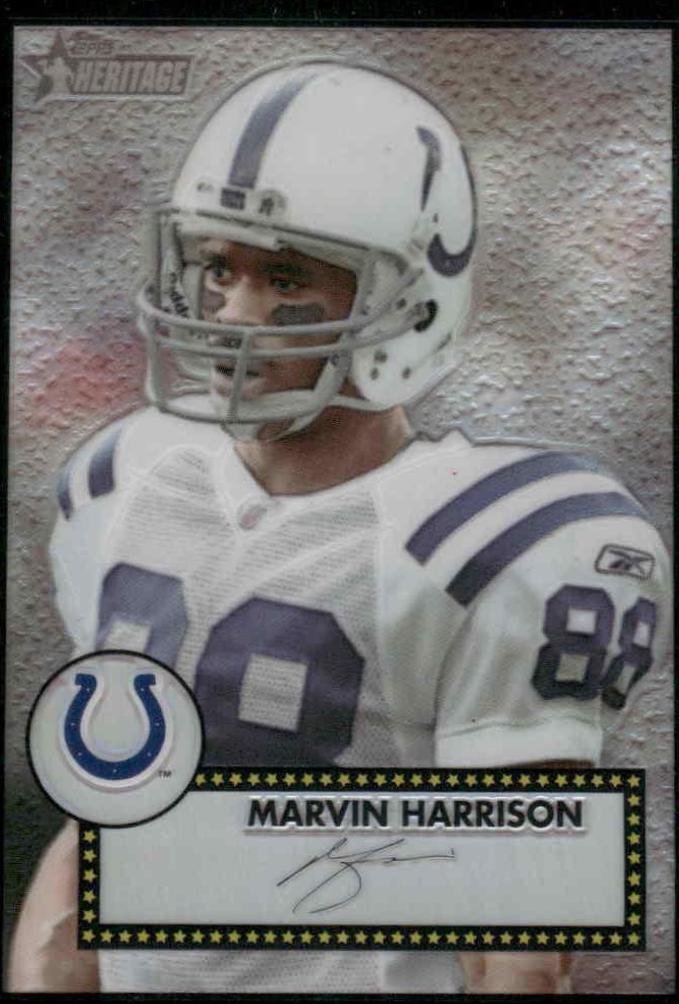 Marvin Harrison [Black Refractor] #THC105