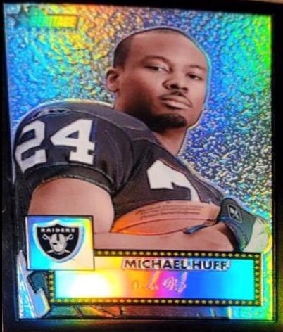 Michael Huff [Black Refractor] #THC77