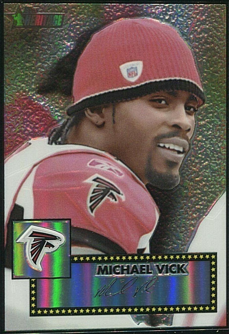 Michael Vick [Black Refractor] #THC21
